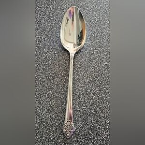 1881 Rogers Oneida 1948 Plantation Silver Plate Serving Spoon